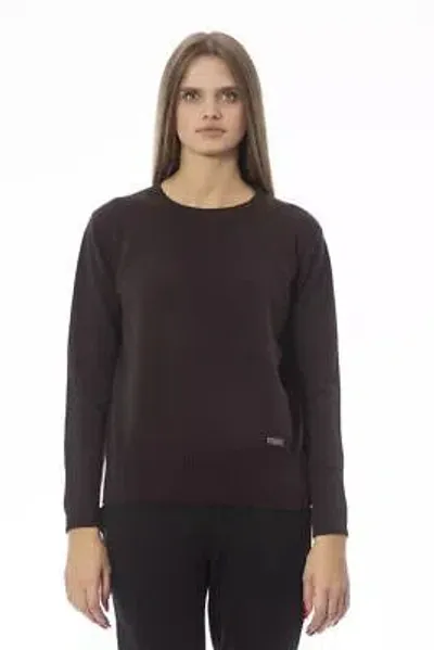 Pre-owned Baldinini Trend Pullover Aus Brauner Wolle Und Kaschmir In Default