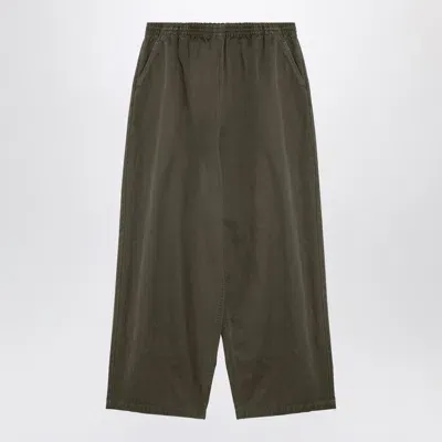 Balenciaga Baggy Trousers In Green