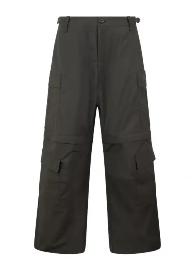 Balenciaga Unity Sports Icon Light Cargo Pants In Green