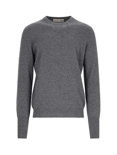 Ballantyne Basic Sweater In Gray