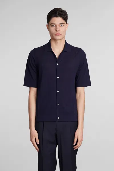 Ballantyne Shirt In Blue Cotton