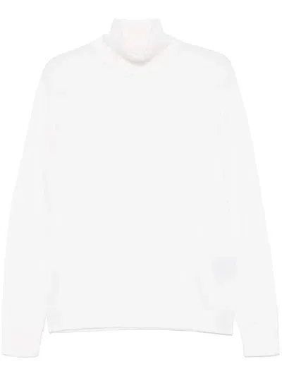 Ballantyne Wool Sweater In White