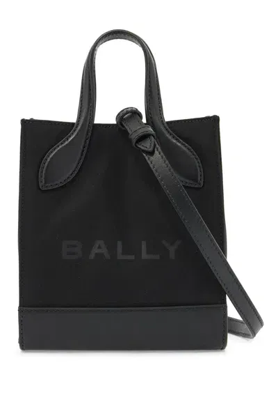 Bally Borsa Mini Bar In Tela In Black