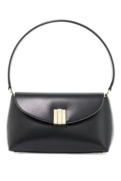 Bally Ollam Leather Shoulder Bag In In Black