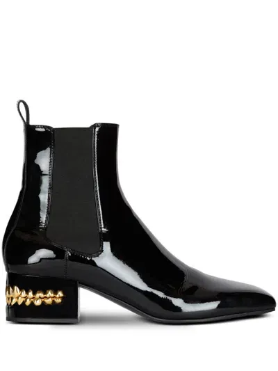 Balmain Eden Chelsea Boots In Black