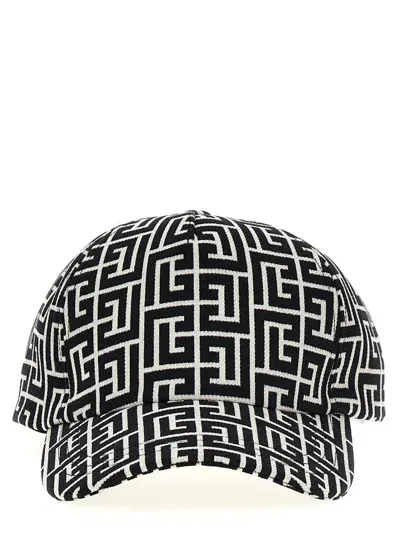 Balmain Monogram Hats In Multi