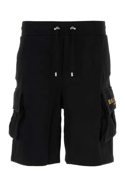 Balmain Shorts In Black