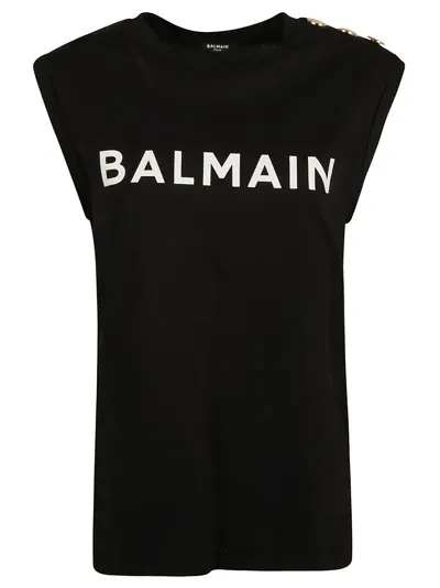 Balmain Top In Black