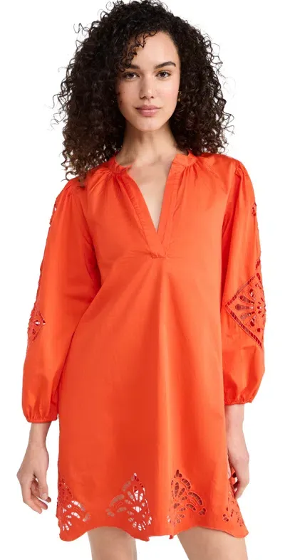 Banjanan Gianna Dress Sunset In Orange