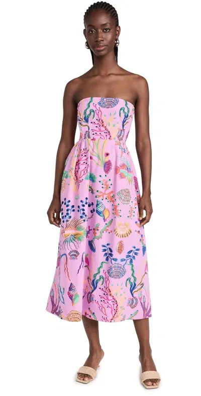 Banjanan Simona Dress Orchid In Pink