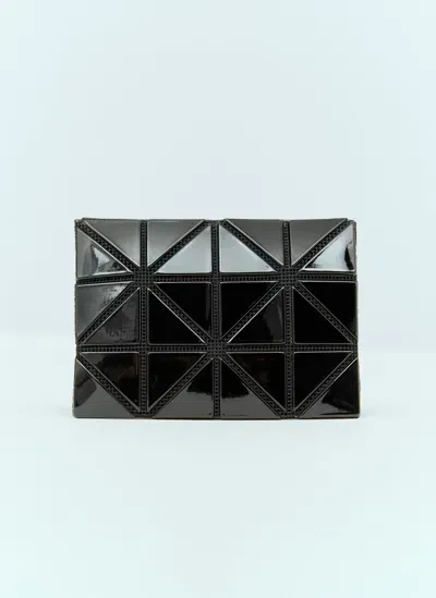 Bao Bao Issey Miyake Bi-fold Glossy Cardholder In Black