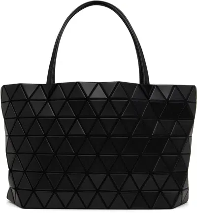 Bao Bao Issey Miyake Black Bateau Matte Medium Tote