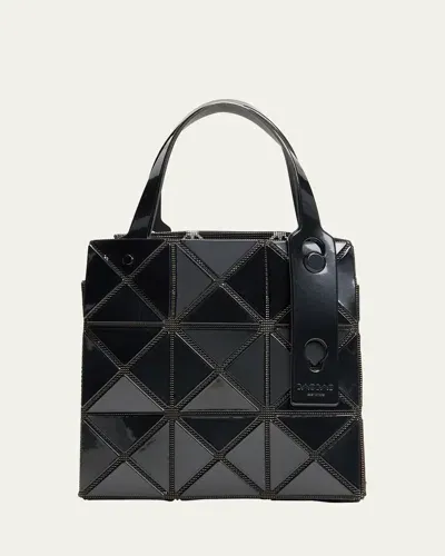 Bao Bao Issey Miyake Carat Geo Small Top Handle Bag In Black