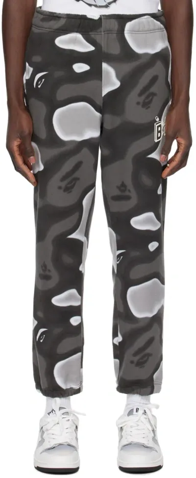 Bape Black Liquid Camo  Sta Sweatpants