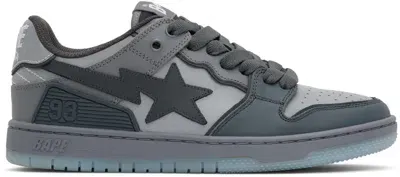 Bape Gray Sk8 Sta #5 Sneakers