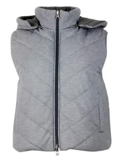 Barba Napoli Jackets In Grey