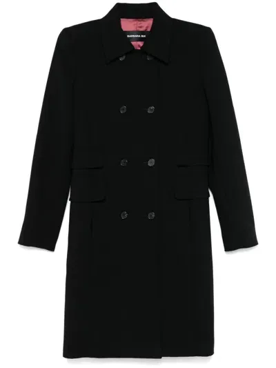 Barbara Bui Double-breasted Coat In Black