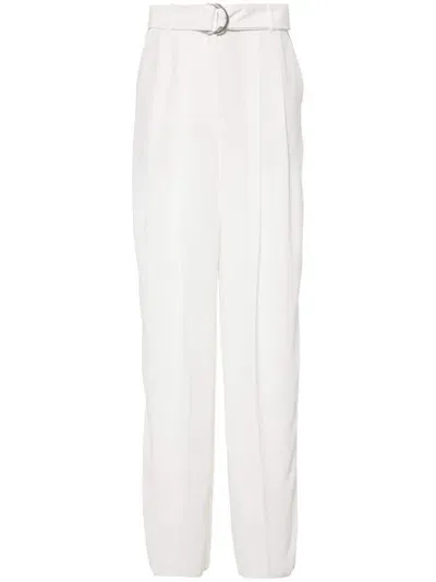 Barbara Bui Pleat-detail Trousers In White