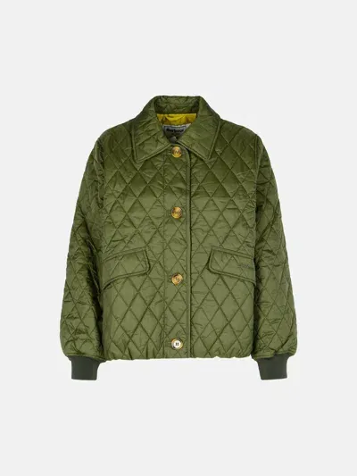 Barbour 'alexa' Green Polyamide Jacket