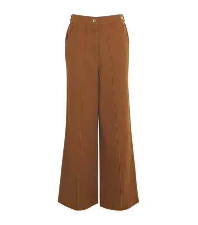 Barbour Allerston Tailored Trousers In Gold