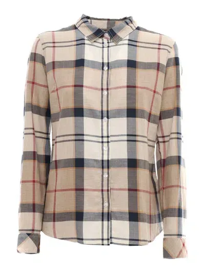 Barbour Checkered Long In Multi