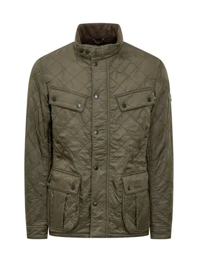 Barbour Ariel Polarquilt Jacket In Green