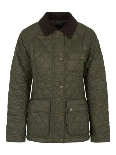 Barbour Giacca Trapuntata Starling Quilted Jacket In Green