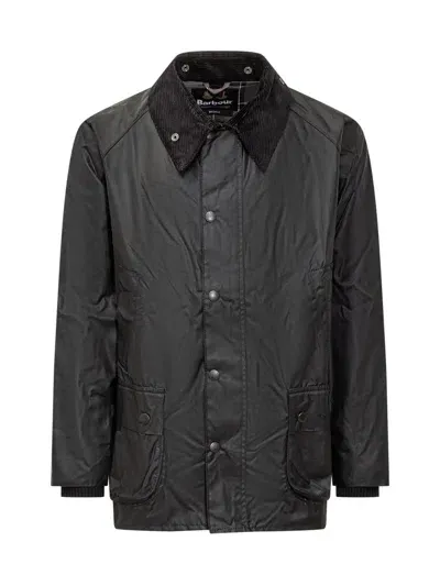 Barbour Lifestyle Bedale Wax Jacket In Black