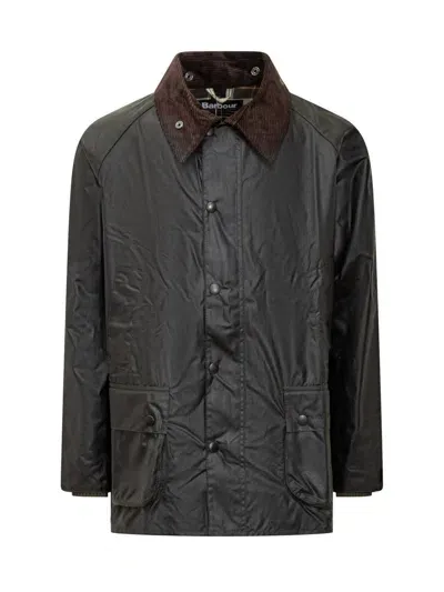 Barbour Lifestyle Bedale Wax Jacket In Black