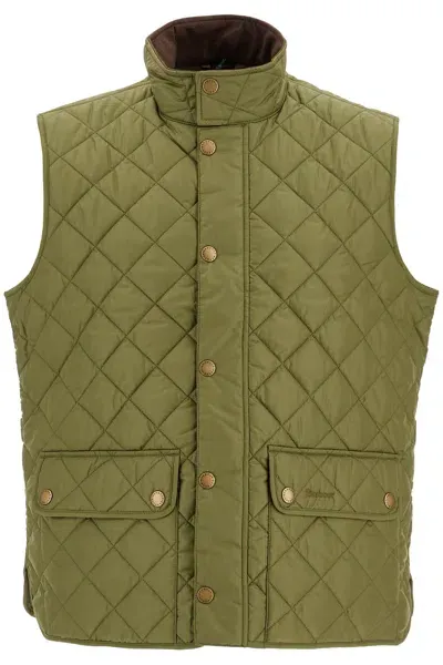 Barbour Lowerdale Quilted Vest In Green