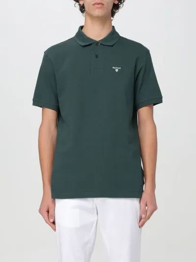 Barbour Polo Shirt  Men Color Green