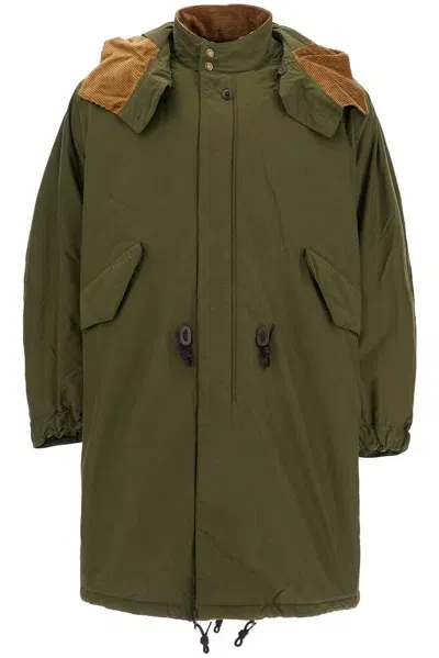 Barbour X Baracuta Mods Fishtail Parka In Green