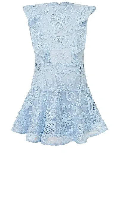 Bardot Junior Minikleid Sadie In Baby Blue