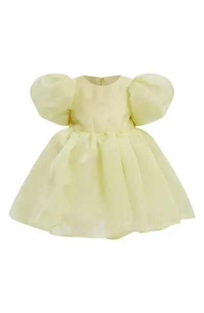 Bardot Babies'  Junior Kids' Juliet Organza Dress In Sunshine