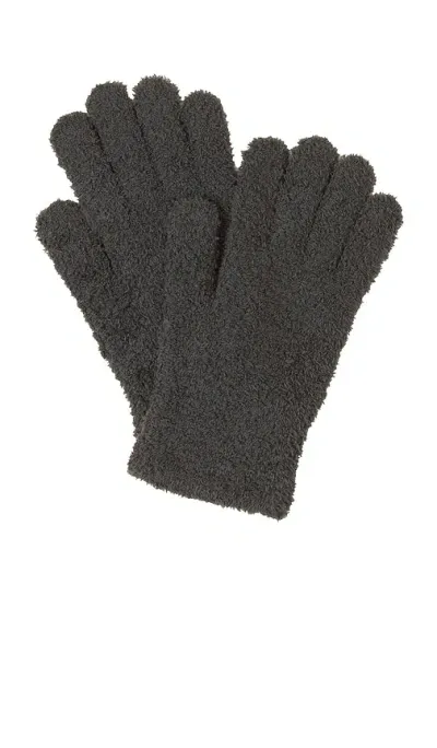 Barefoot Dreams Cozychic Gloves In Gray