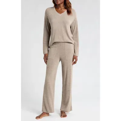 Barefoot Dreams Cozychic® Ultra Lite® Knit Pajamas In Nickel