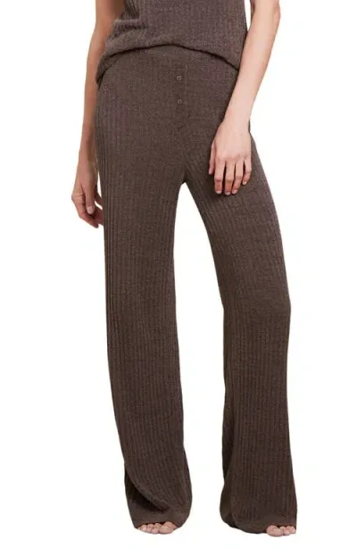 Barefoot Dreams Cozychic® Ultra Lite® Rib Lounge Pants In Java