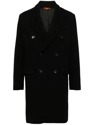 Barena Venezia Double-breasted Coat In Black