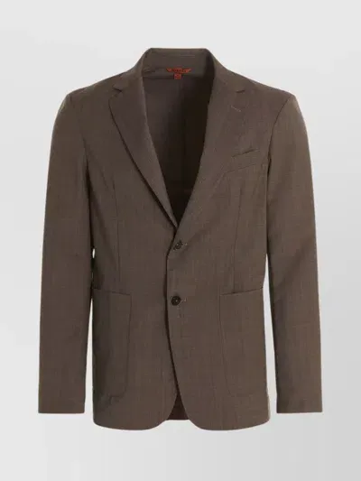 Barena Venezia Borgo Blazer Jacket In Brown