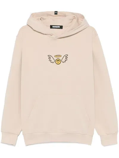 Barrow Hoodie Clothing In Light Beige