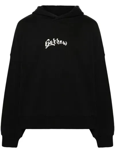 Barrow Hoodie Clothing In Black