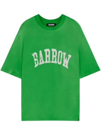 Barrow Logo-print T-shirt In Green