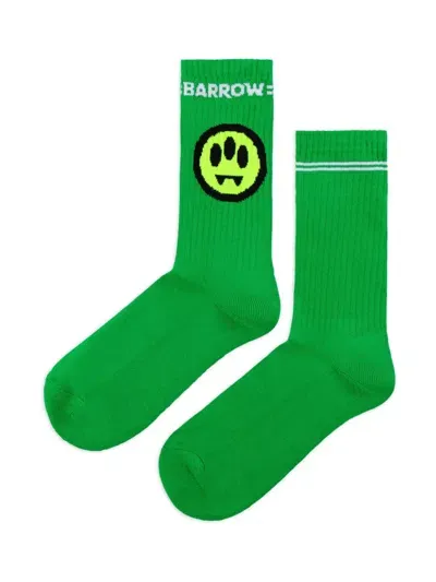 Barrow Logo Socks In Green