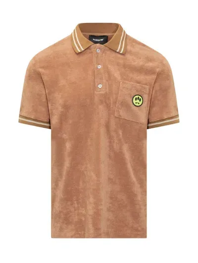 Barrow Polo Shirt In Brown