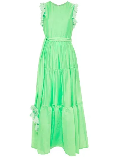 Baruni Serenity Maxi Dress In Green