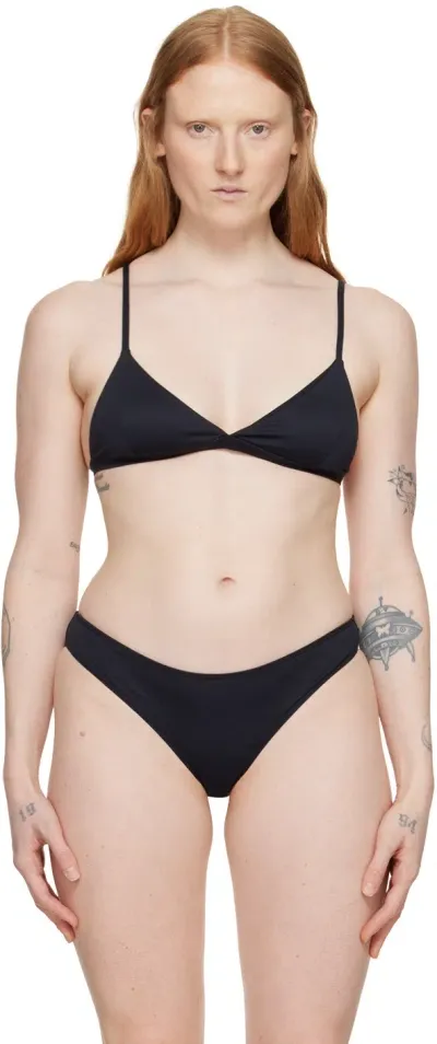 Baserange Black Mississippi Bikini Top