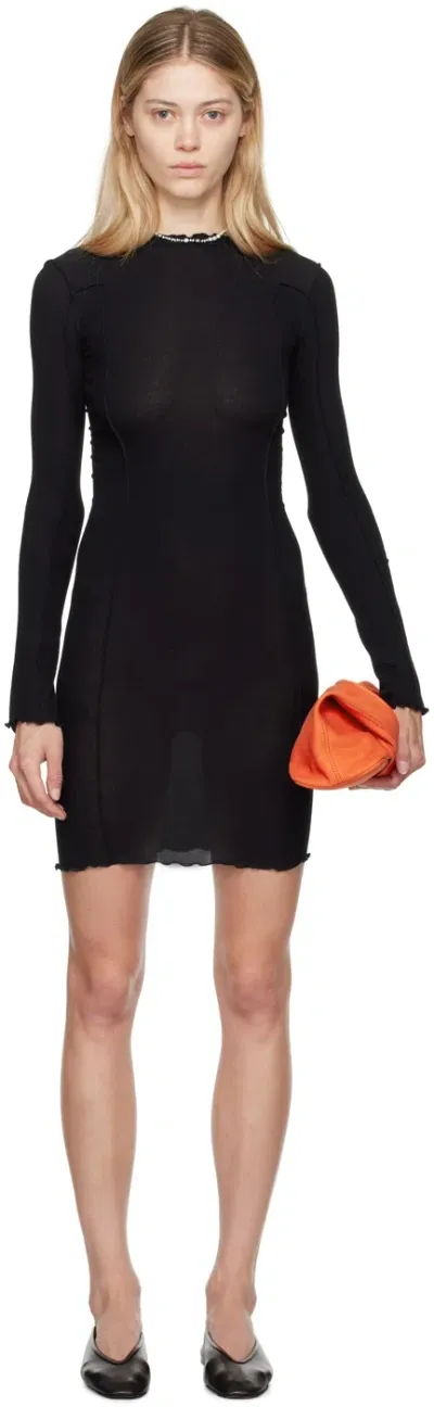 Baserange Black Omato Minidress