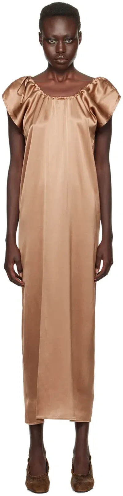 Baserange Brown Max Midi Dress