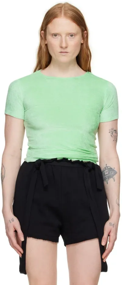 Baserange Green Omo T-shirt In Telu Green