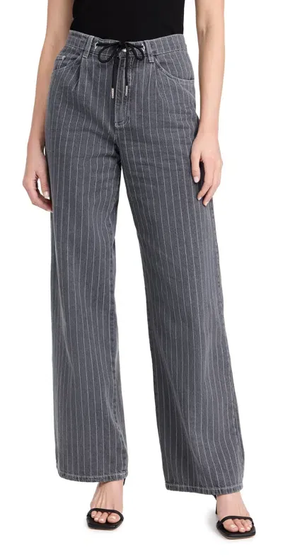 Baum Und Pferdgarten Nanny Pants Grey Pinstripe Denim